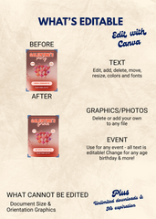 Galentine Editable Invitation (Portrait)