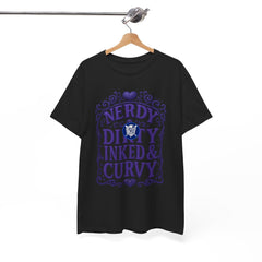 Graphic Tee —Nerdy Dirty Inked & Curvy Feminine Curvy Pride Shirt