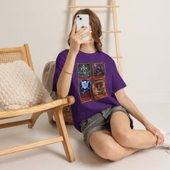 Lotería El Fantasma, La Bruja, El Vampiro, La Catrina Horror Cards Tee