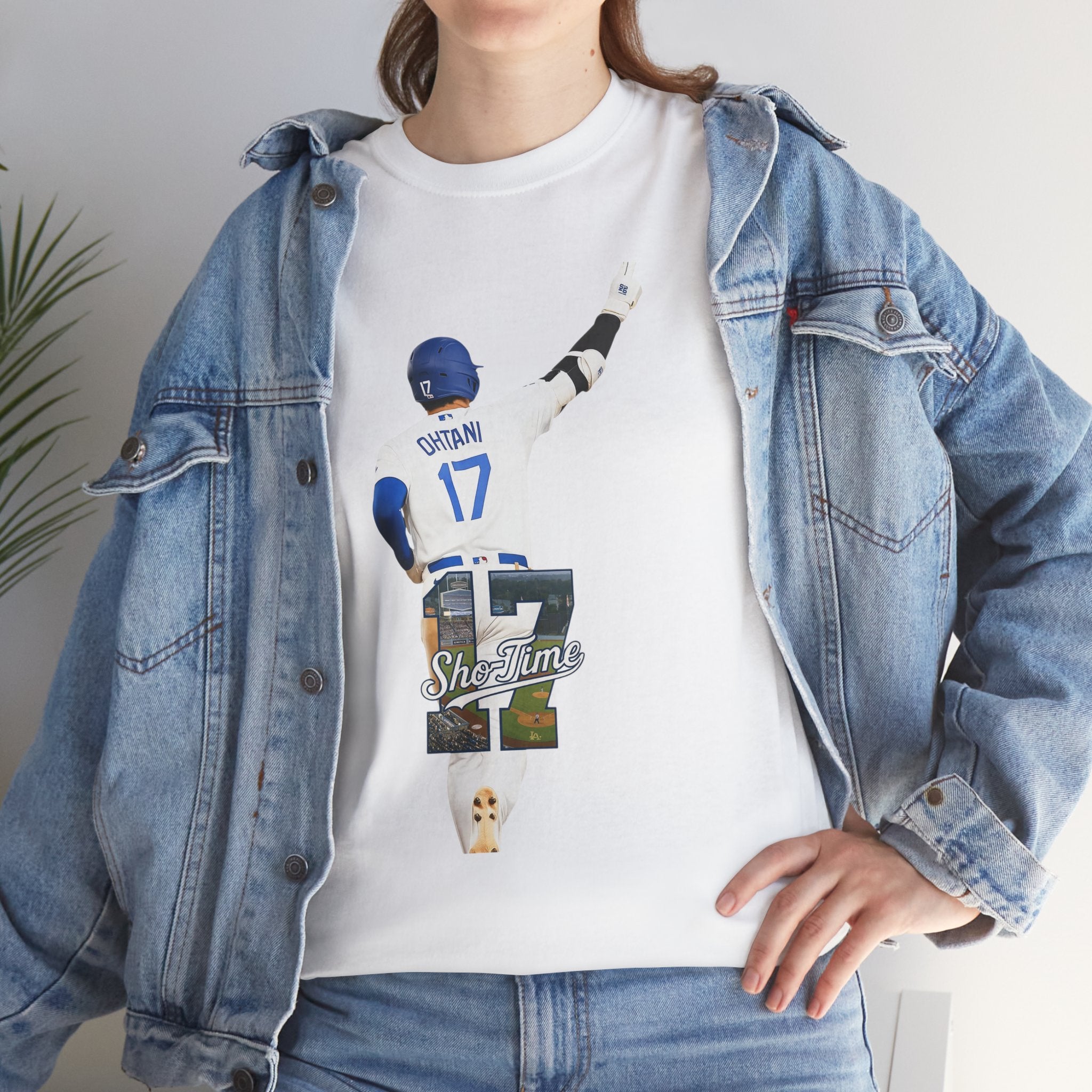 Shohei Ohtani 'Sho-Time' Tee Shirt - Unisex Heavy Cotton Tee Casual Fit