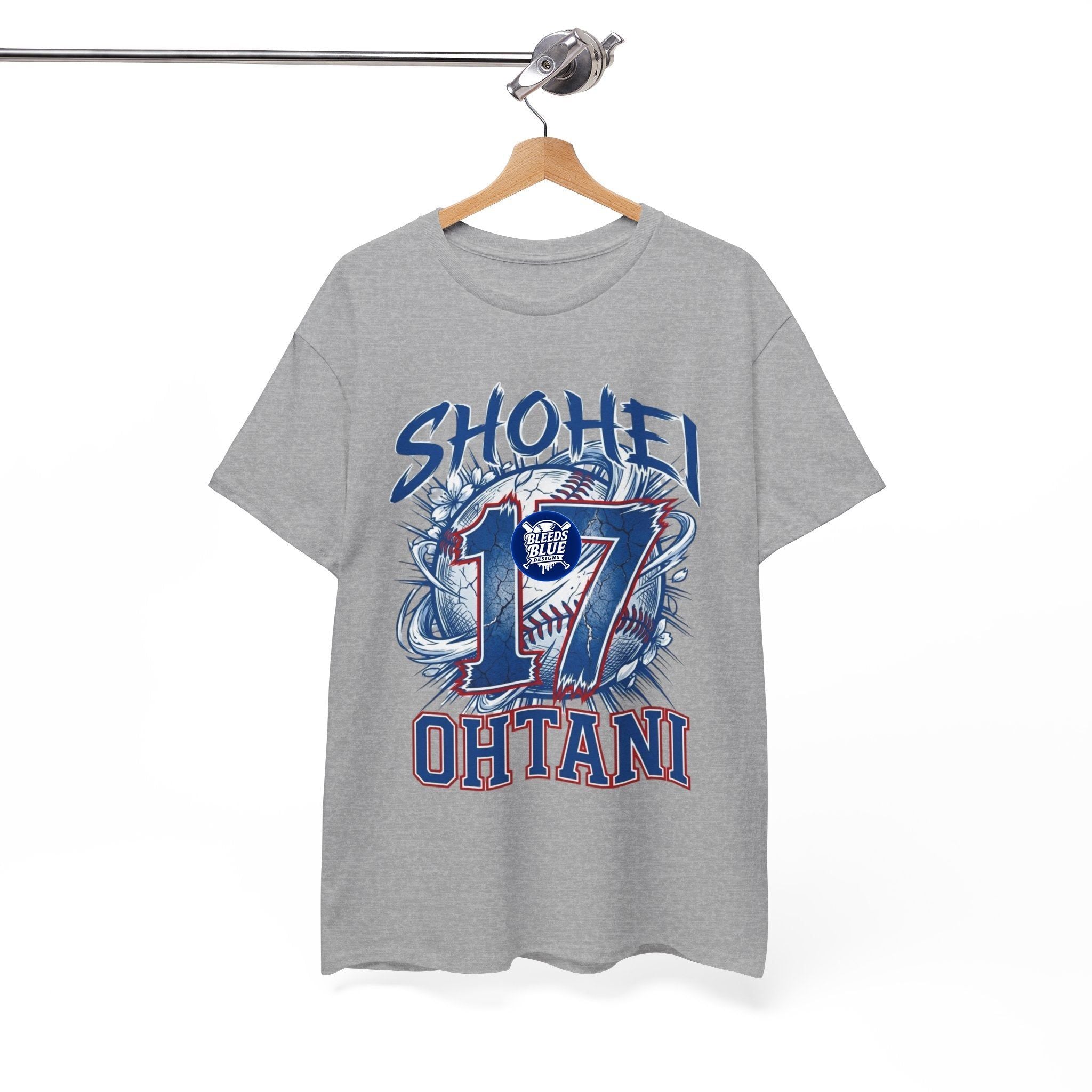 Number 17 Baseball Team Tee — Shohei Ohtani Style