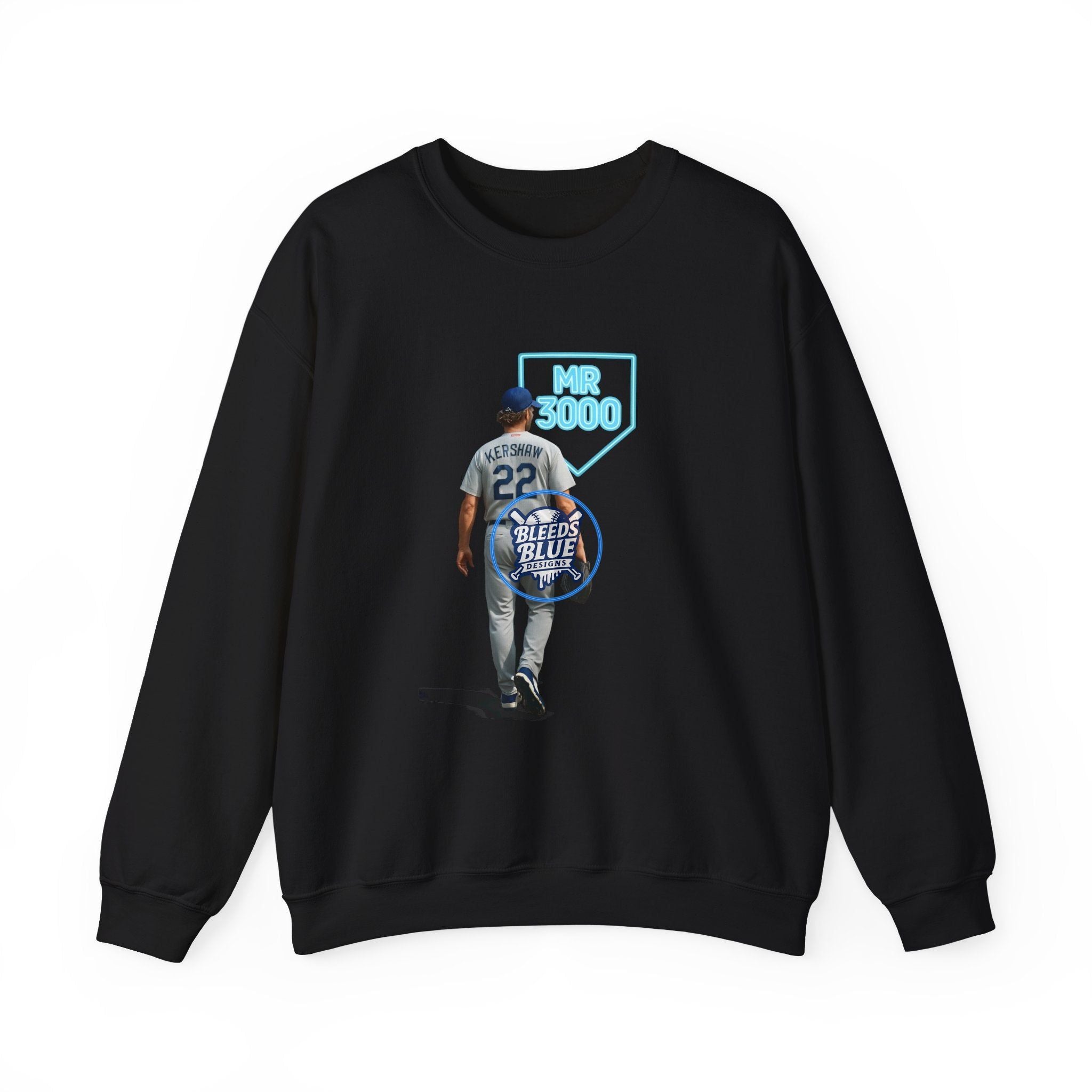 Dodgers Kershaw Mr 3000 K Sweatshirt - Unisex Crewneck Casual Streetwear