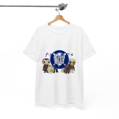 Spooky Friends Halloween Tee Shirt - Unisex Heavy Cotton Casual Fit