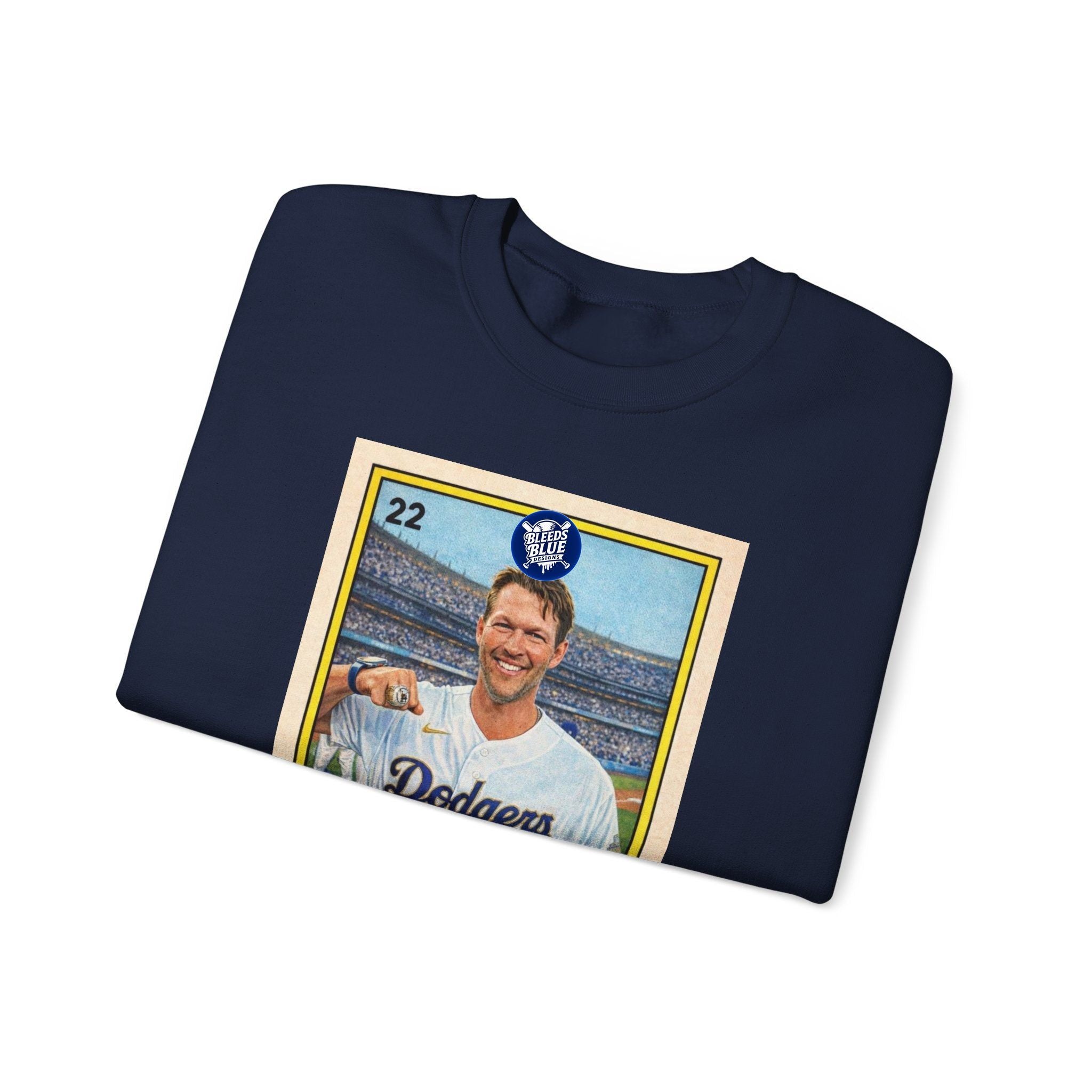 El Tricampeón Lotería Card Kershaw Team Pride - Adult Crewneck Sweatshirt