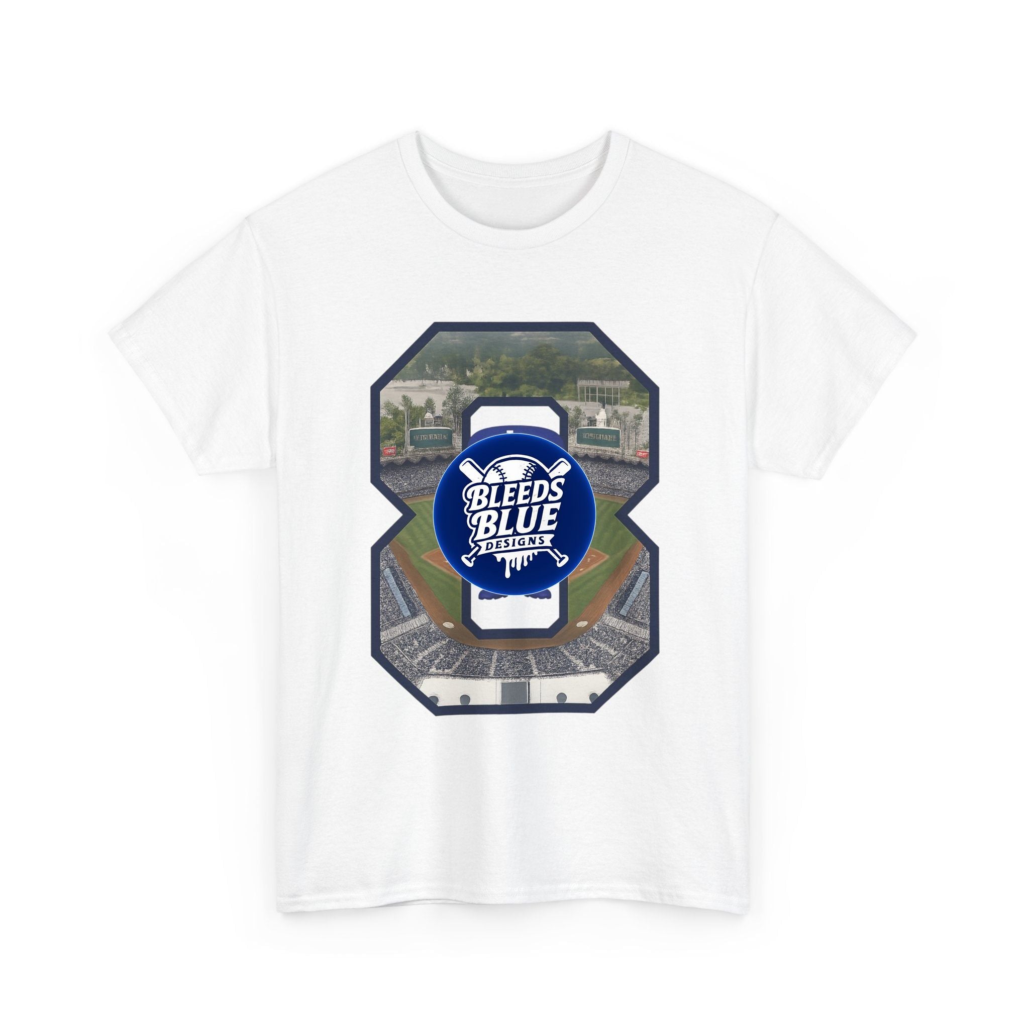 Kike Number 8 with a Funko Style Figurine Tee Shirt - Unisex Heavy Cotton Casual Fit