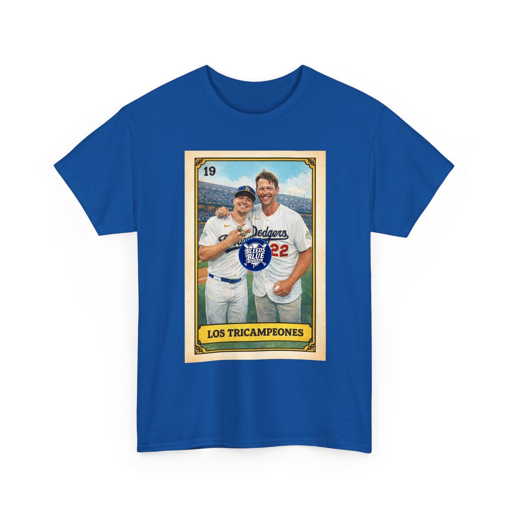 Los Tricampeones Loteria Card Tee - Adult Heavy Cotton Casual Fit