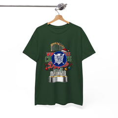 Holiday World Series Champions Dodgers Tee Shirt - Unisex Heavy Cotton Casual Fit