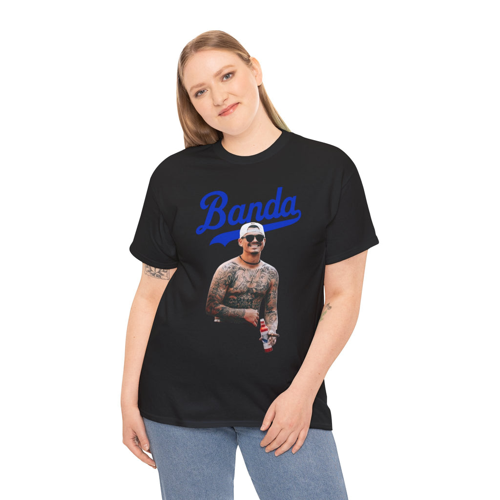 Baseball Dodgers Anthony Banda Tee Shirt - Unisex Heavy Cotton Casual Fit