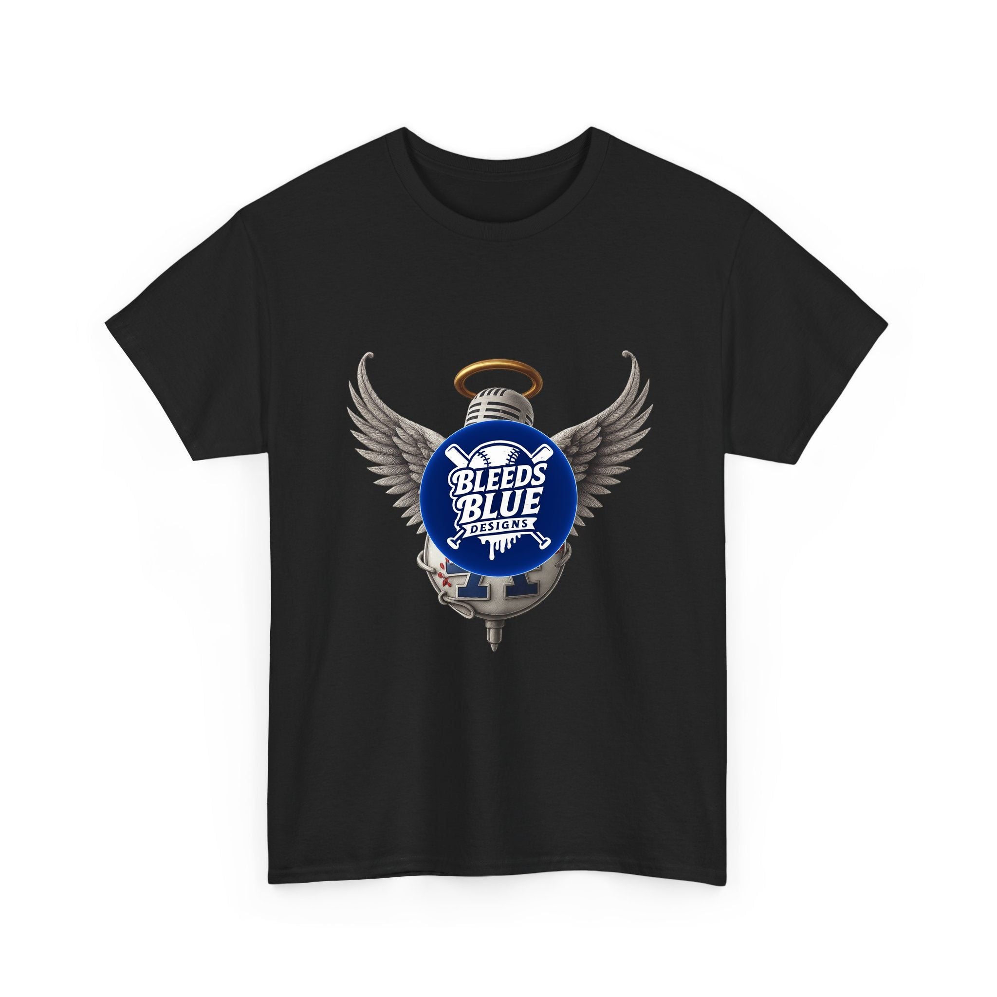 Vin Scully Tribute Tee Shirt - Unisex Heavy Cotton Casual Fit