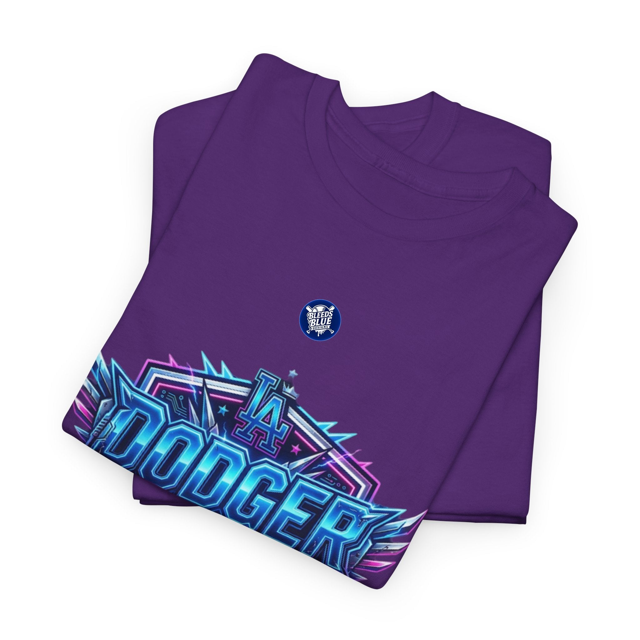 Dodger Baddie T-Shirt — 80's Neon Gaming Logo Tee