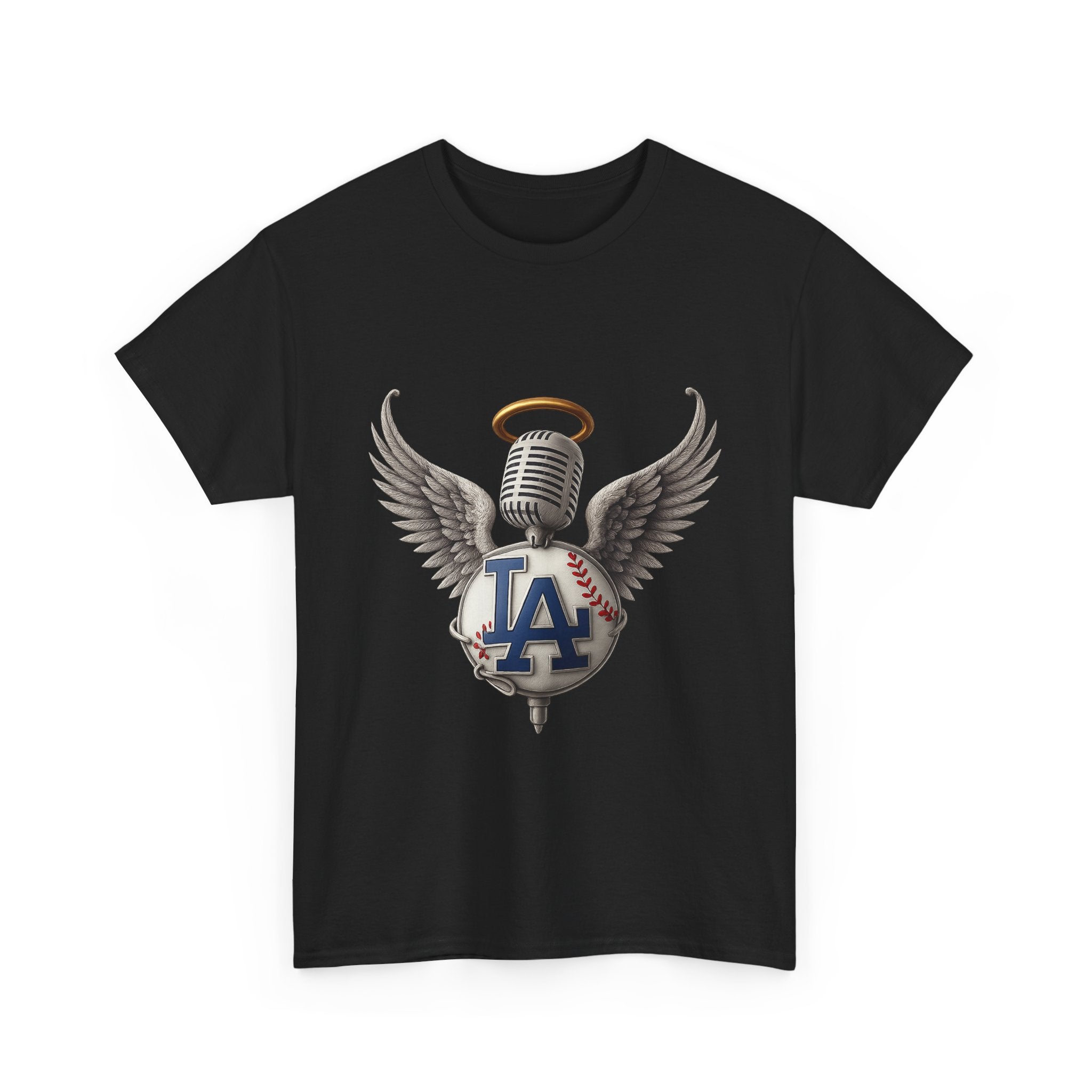 Vin Scully Tribute Tee Shirt - Unisex Heavy Cotton Tee Casual Fit