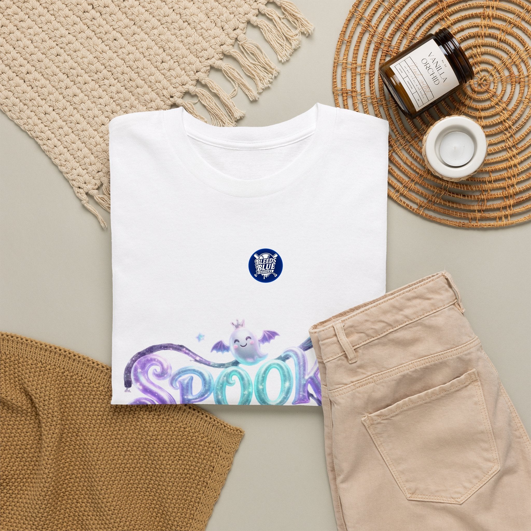 Spooky Babe Ghostly Halloween Tee