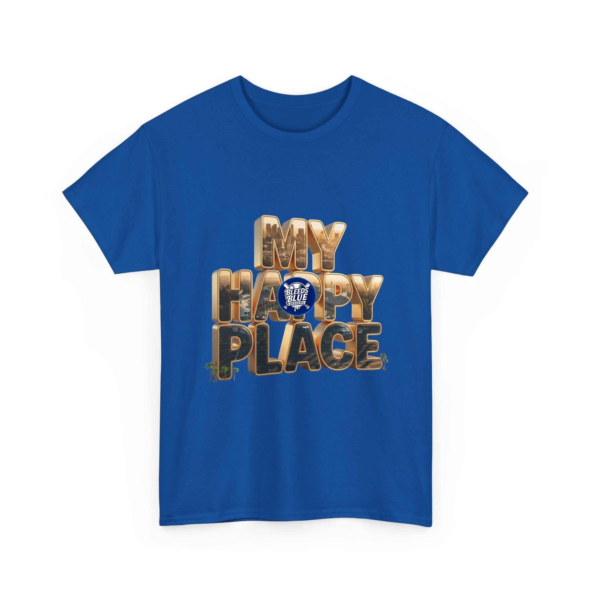 My Happy Place T-Shirt — Blue Heaven on Earth Tee