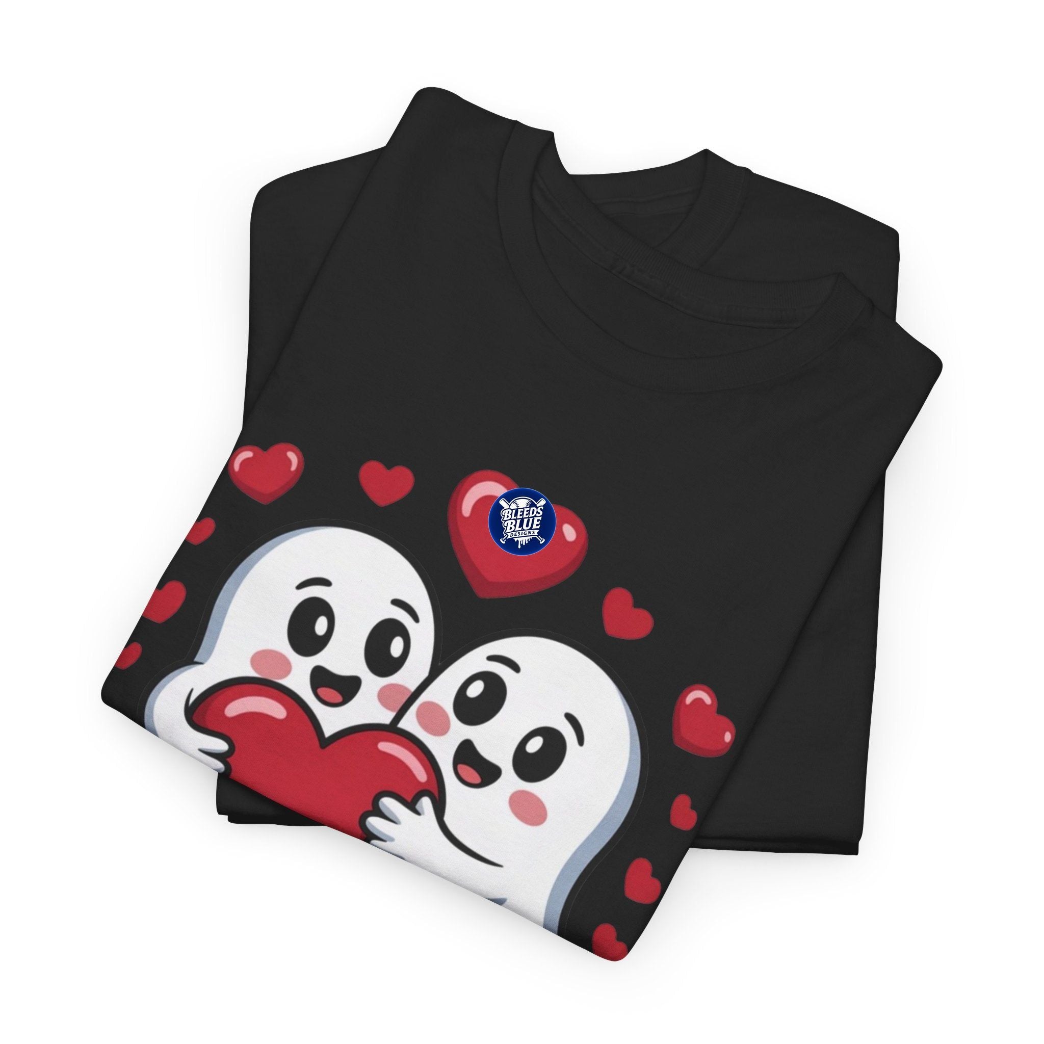 You’re My Boo Valentine Ghost Couple Tee Shirt – Unisex Heavy Cotton Casual Fit