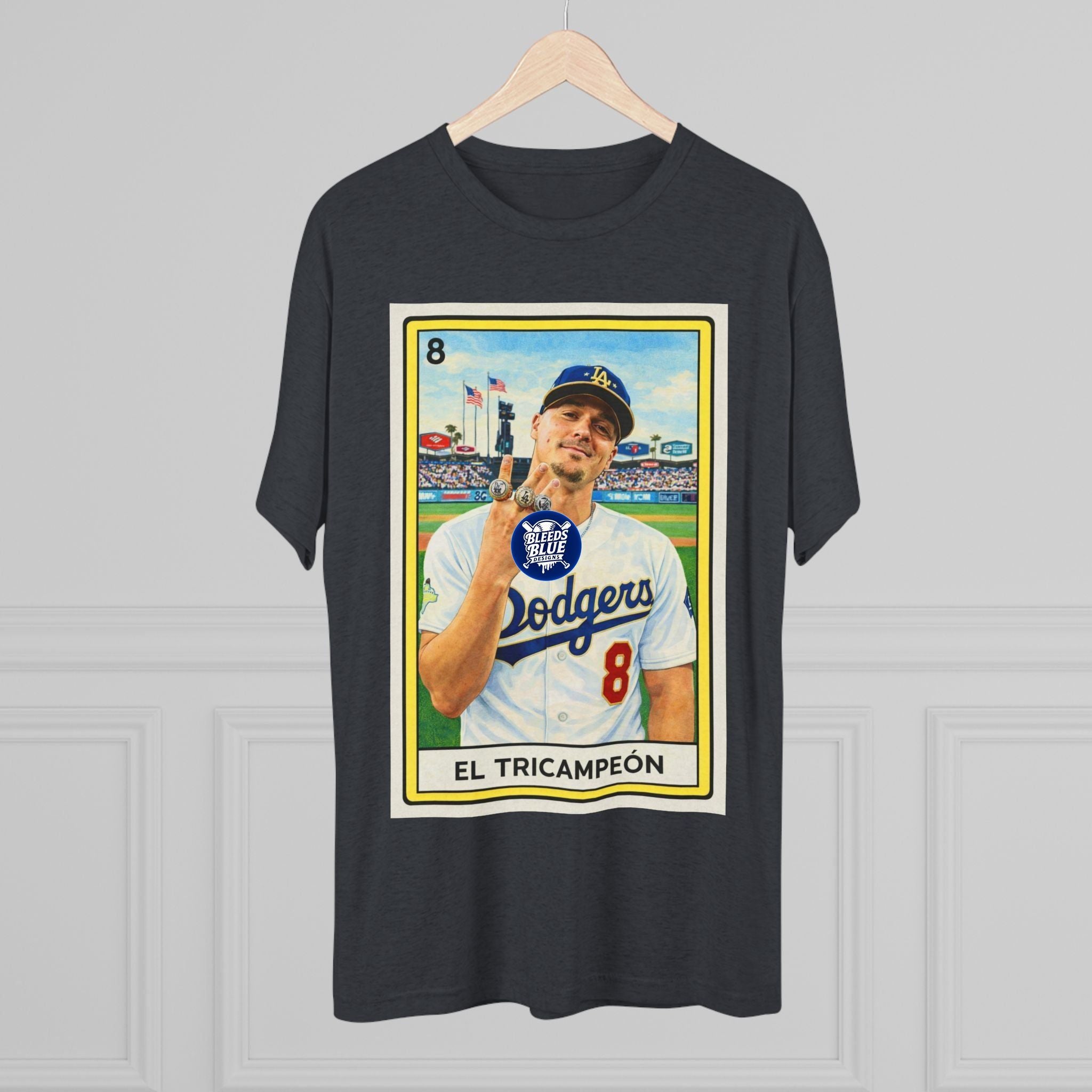 El Tricampeón Lotería Card Tee — Mexican Champion Shirt