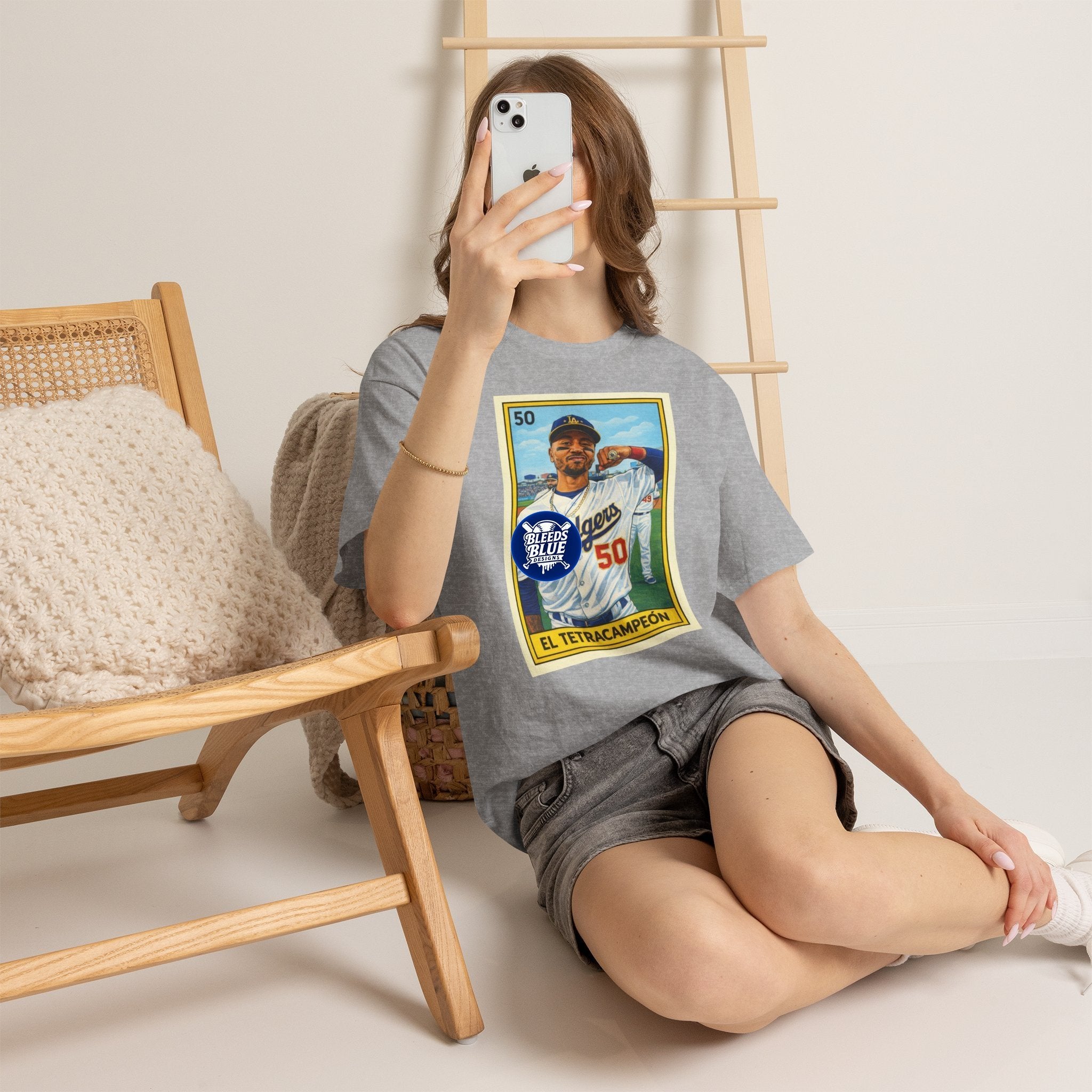 Mookie El Tetracampeón Loteria Card Tee