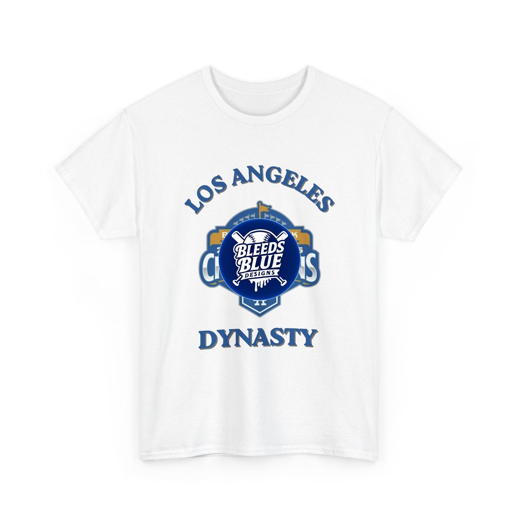 Los Angeles Dynasty Tee Shirt - Unisex Heavy Cotton Casual Fit