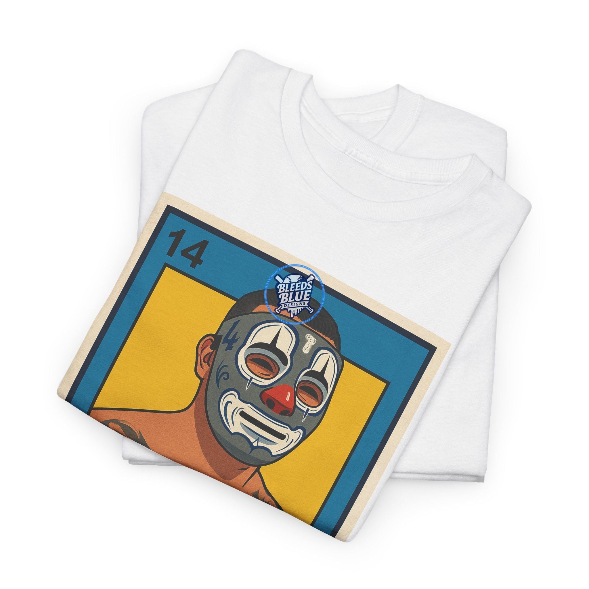 Banda Senor Caricatura Loteria Card Tee Shirt - Unisex Heavy Cotton Casual Fit
