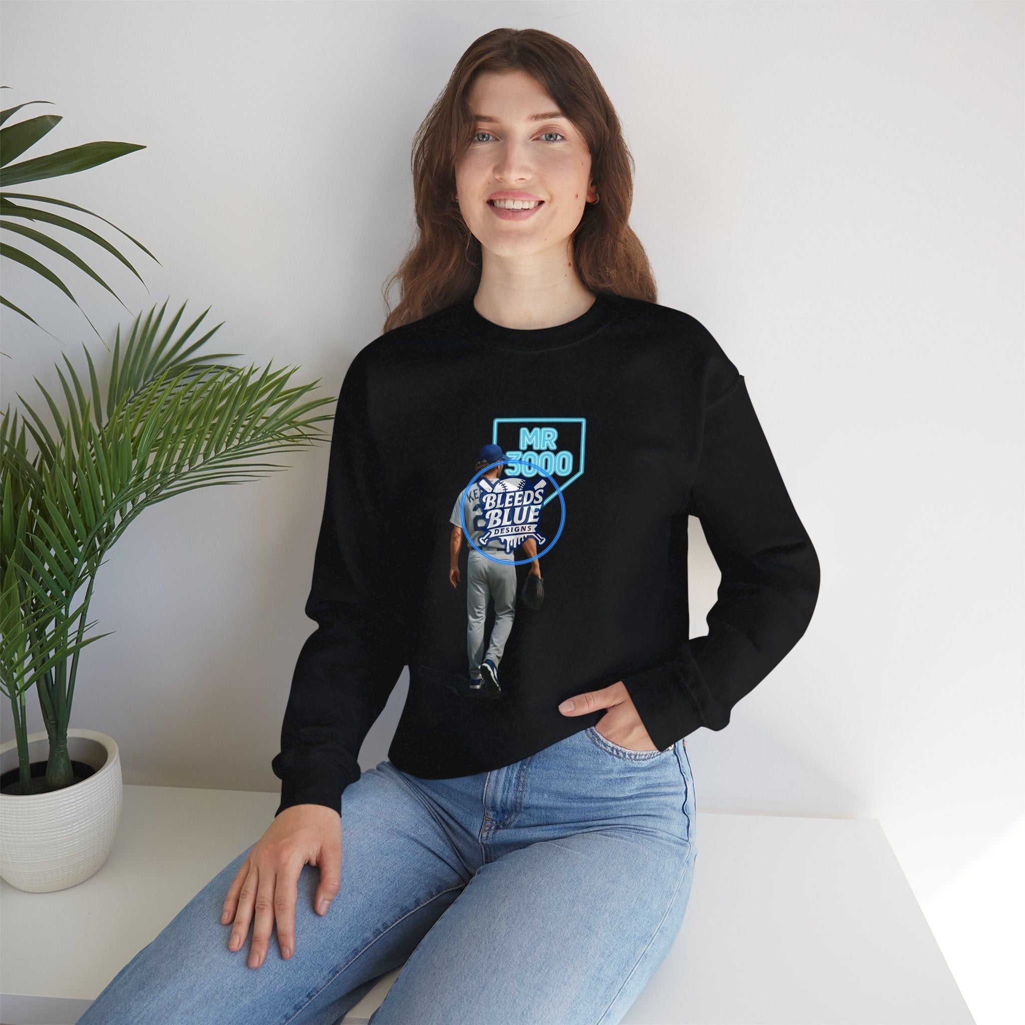 Dodgers Kershaw Mr 3000 K Sweatshirt - Unisex Crewneck Casual Streetwear
