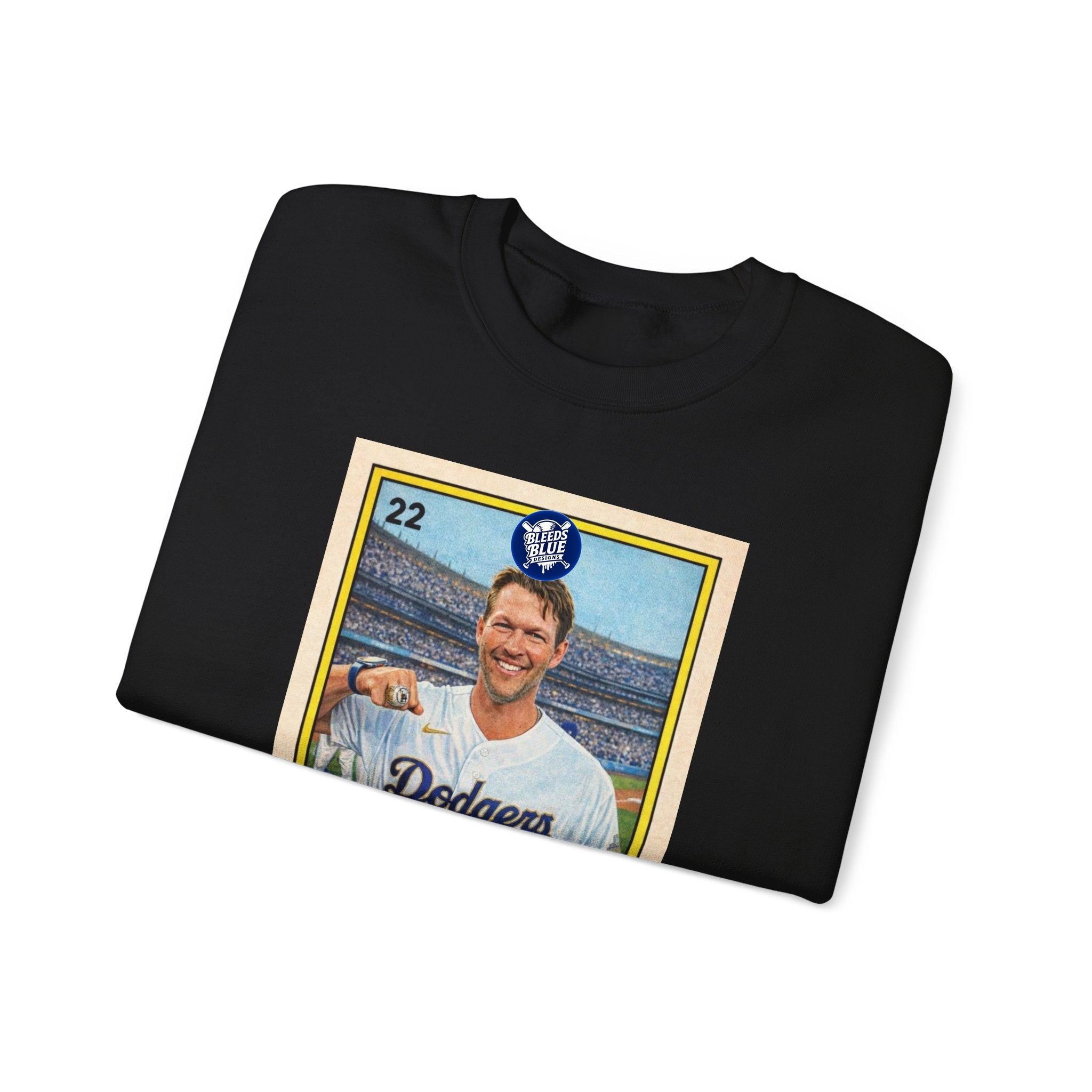 El Tricampeón Lotería Card Kershaw Team Pride - Adult Crewneck Sweatshirt