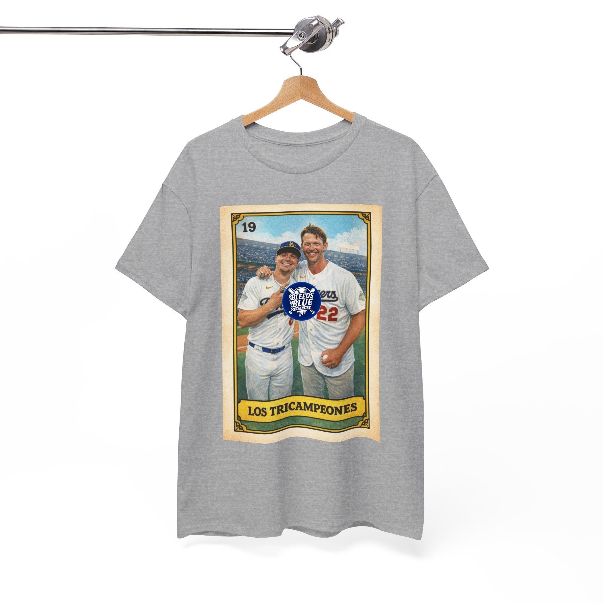 Los Tricampeones Loteria Card Tee - Adult Heavy Cotton Casual Fit