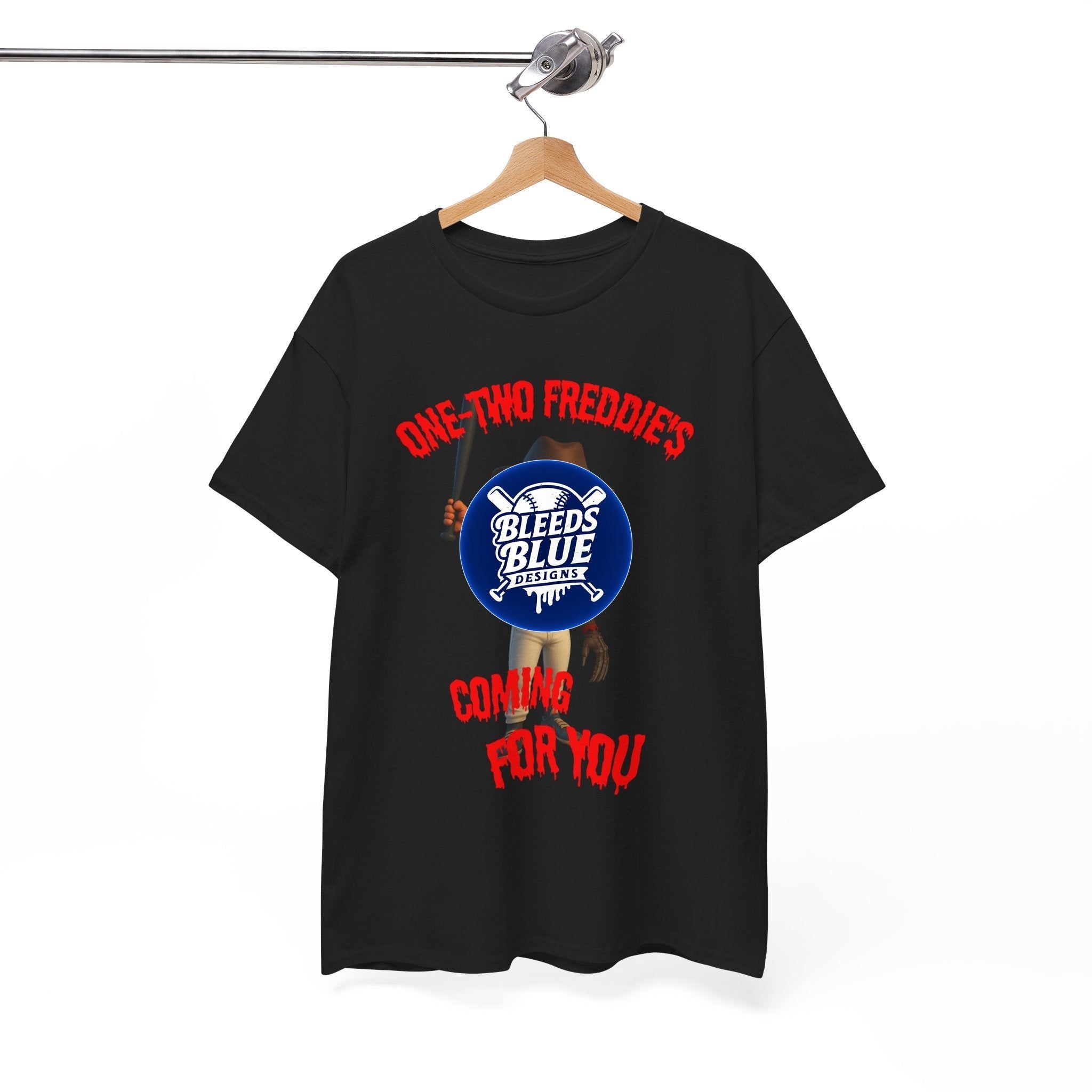 Halloween Spooky Freddie's Coming For You Tee Shirt - Unisex Heavy Cotton Casual Fit