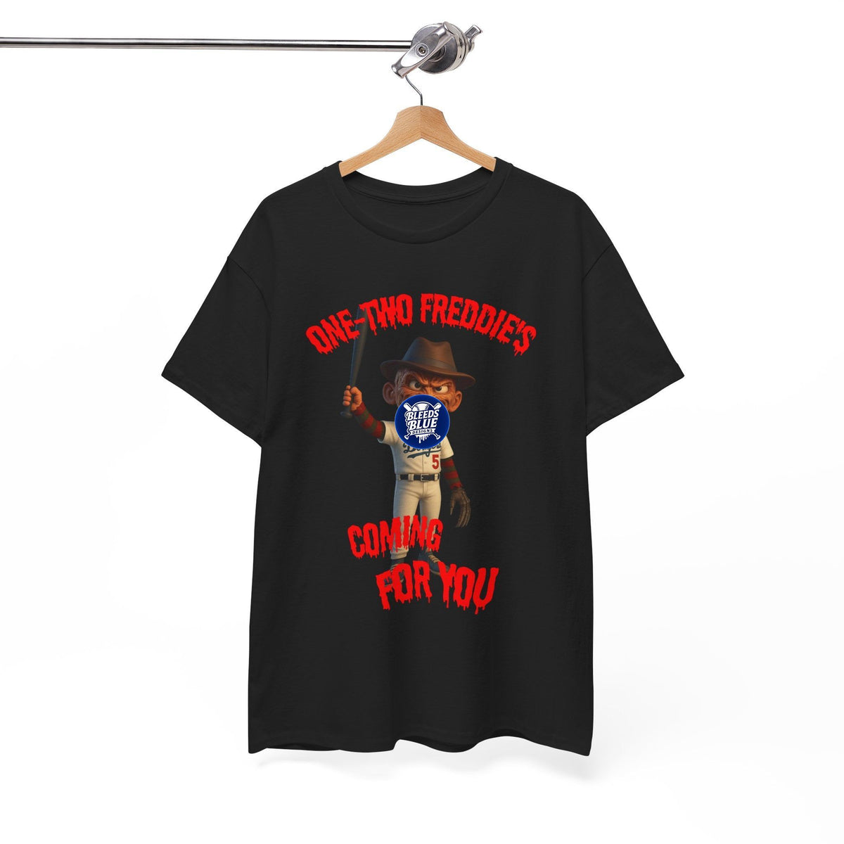 Halloween Spooky Freddie's Coming For You Tee Shirt - Unisex Heavy Cotton Casual Fit