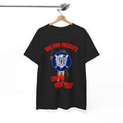 Halloween Spooky Freddie's Coming For You Tee Shirt - Unisex Heavy Cotton Casual Fit