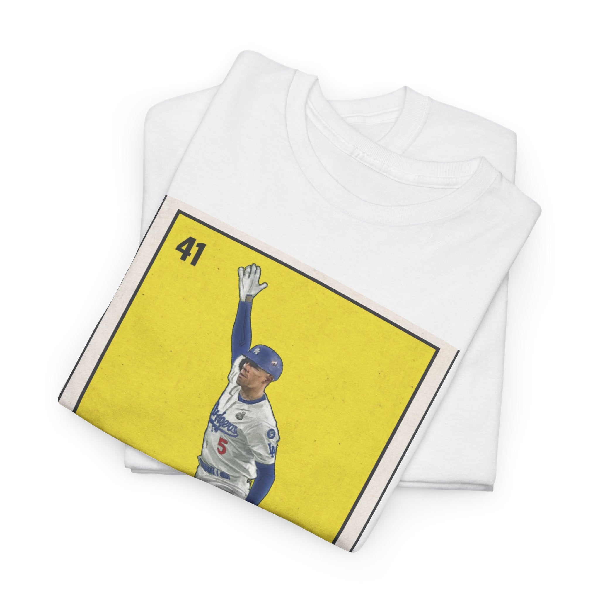 Freeman La Estatua Loteria Card Tee Shirt - Unisex Heavy Cotton Casual Fit