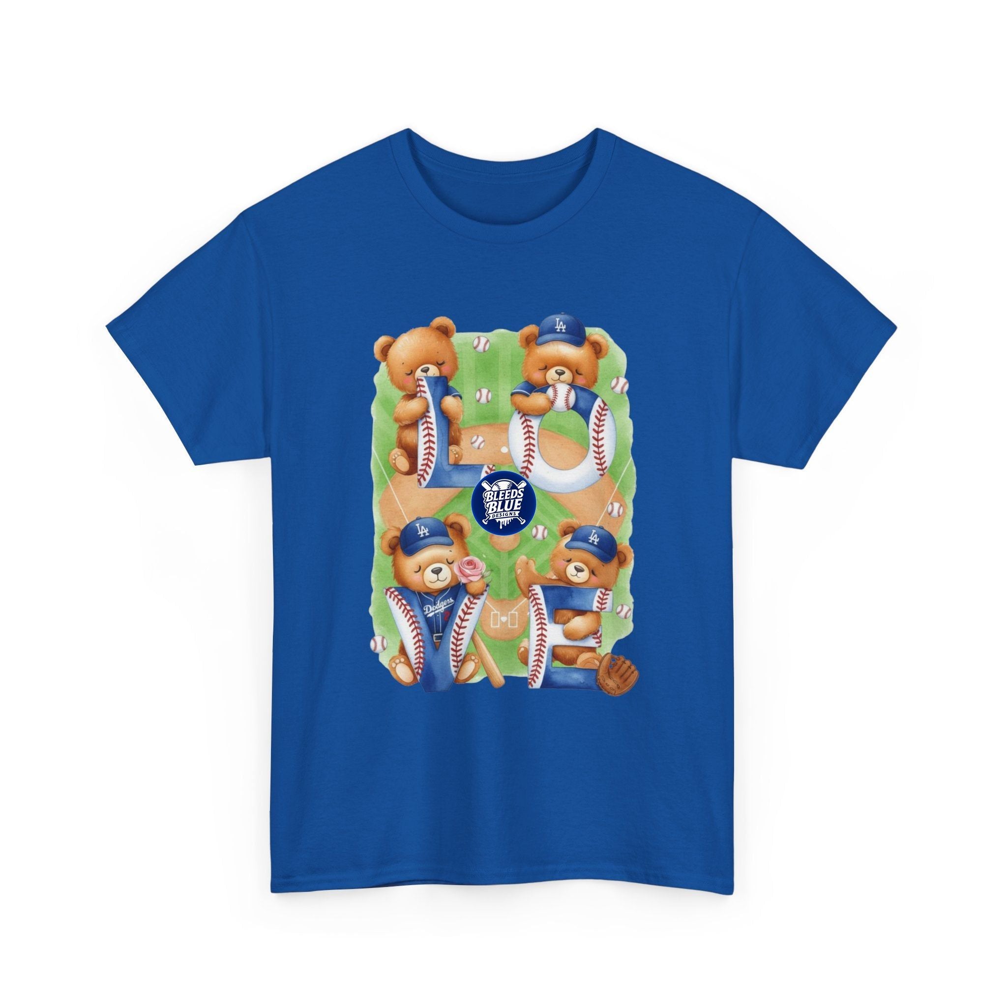 Teddy Bear LOVE T‑Shirt — Cute Letter L O V E Bears Design