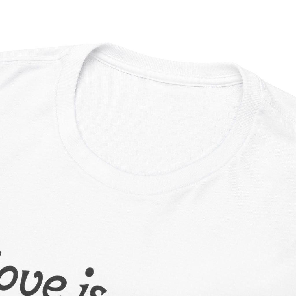 Halloween Spooky Couple Love Is Quote Tee Shirt - Unisex Heavy Cotton Casual Fit