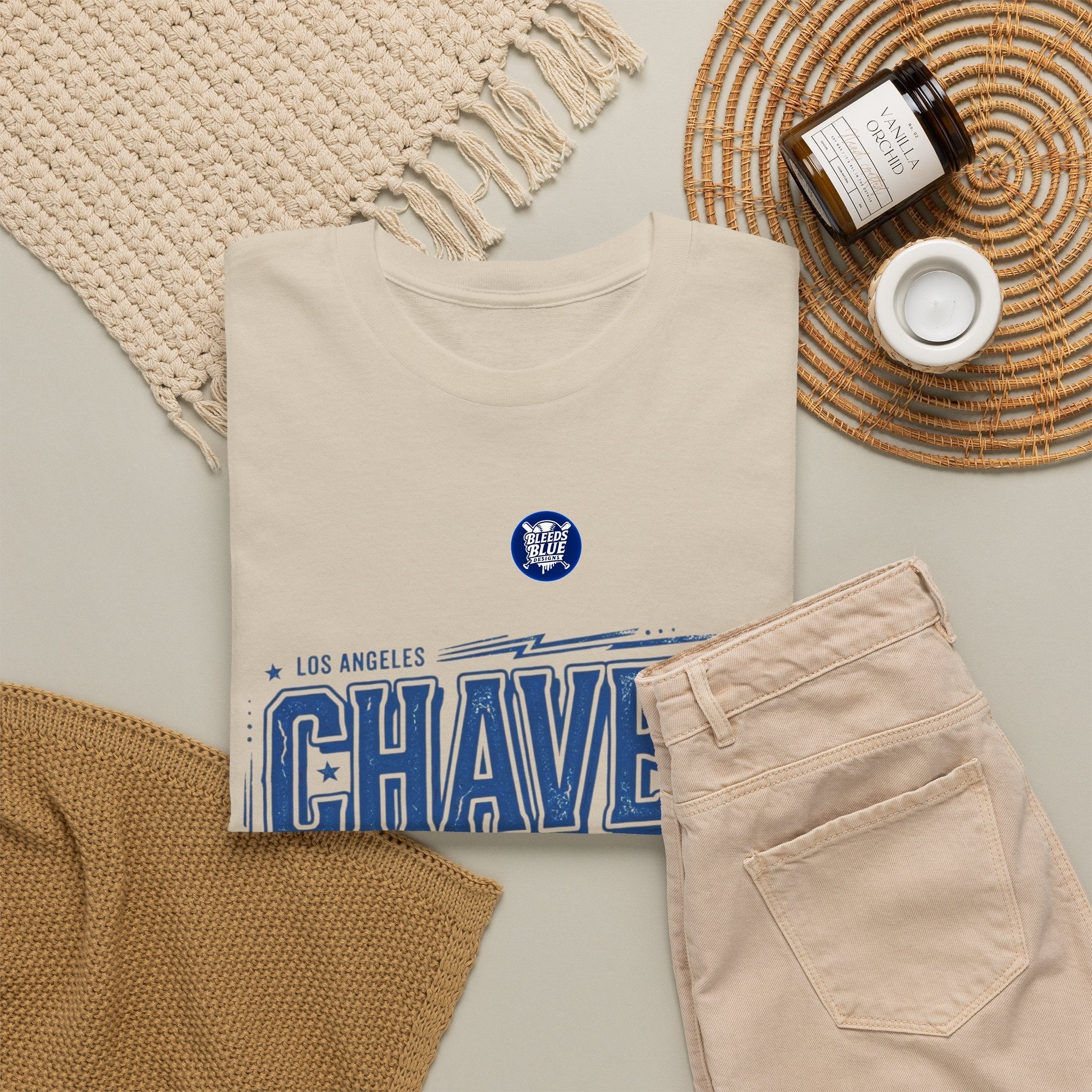 Chavez Ravine Baseball Tee – Vintage LA Dodgers Tribute T-Shirt