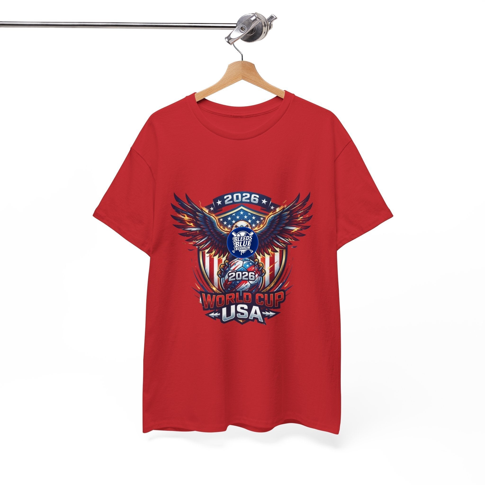 2026 World Cup USA Eagle T-Shirt — Patriotic Soccer Fan Tee