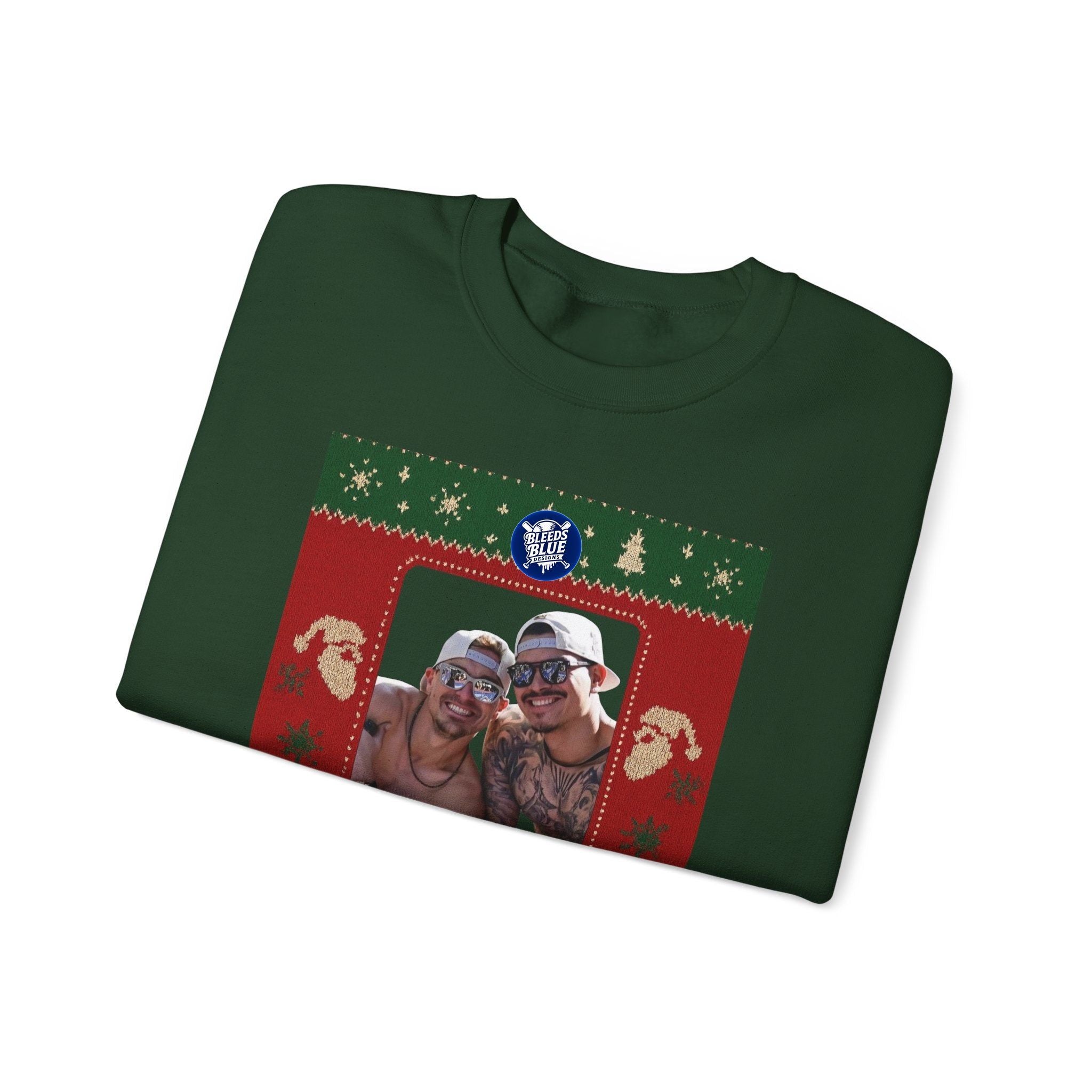 All I Want for Christmas Kike and Banda Sweatshirt - Unisex Crewneck Casual Streetwear