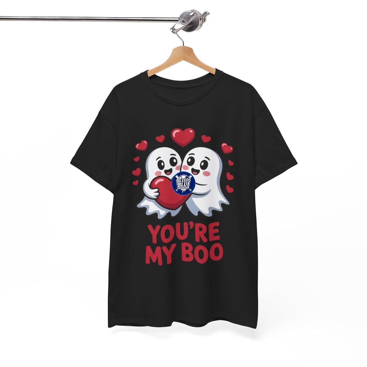 You’re My Boo Valentine Ghost Couple Tee Shirt – Unisex Heavy Cotton Casual Fit