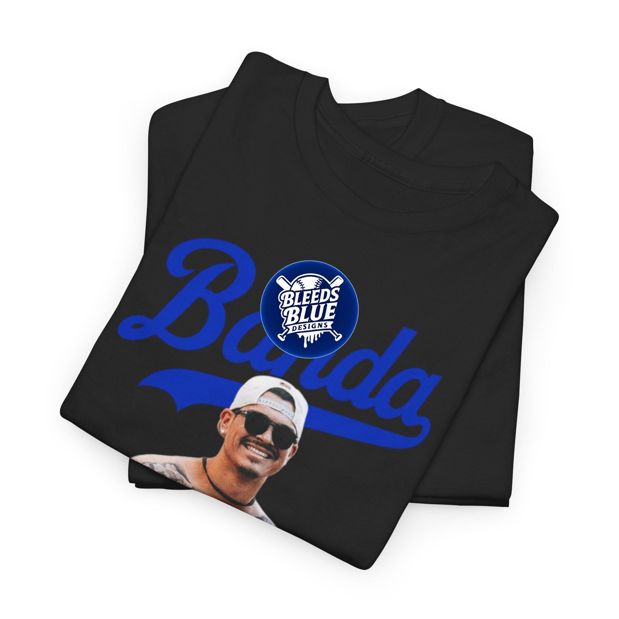 Baseball Dodgers Anthony Banda Tee Shirt - Unisex Heavy Cotton Casual Fit