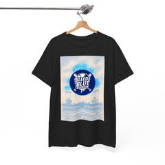 My Home Dodgers Stadium Sketch Tee Shirt - Unisex Heavy Cotton Casual Fit