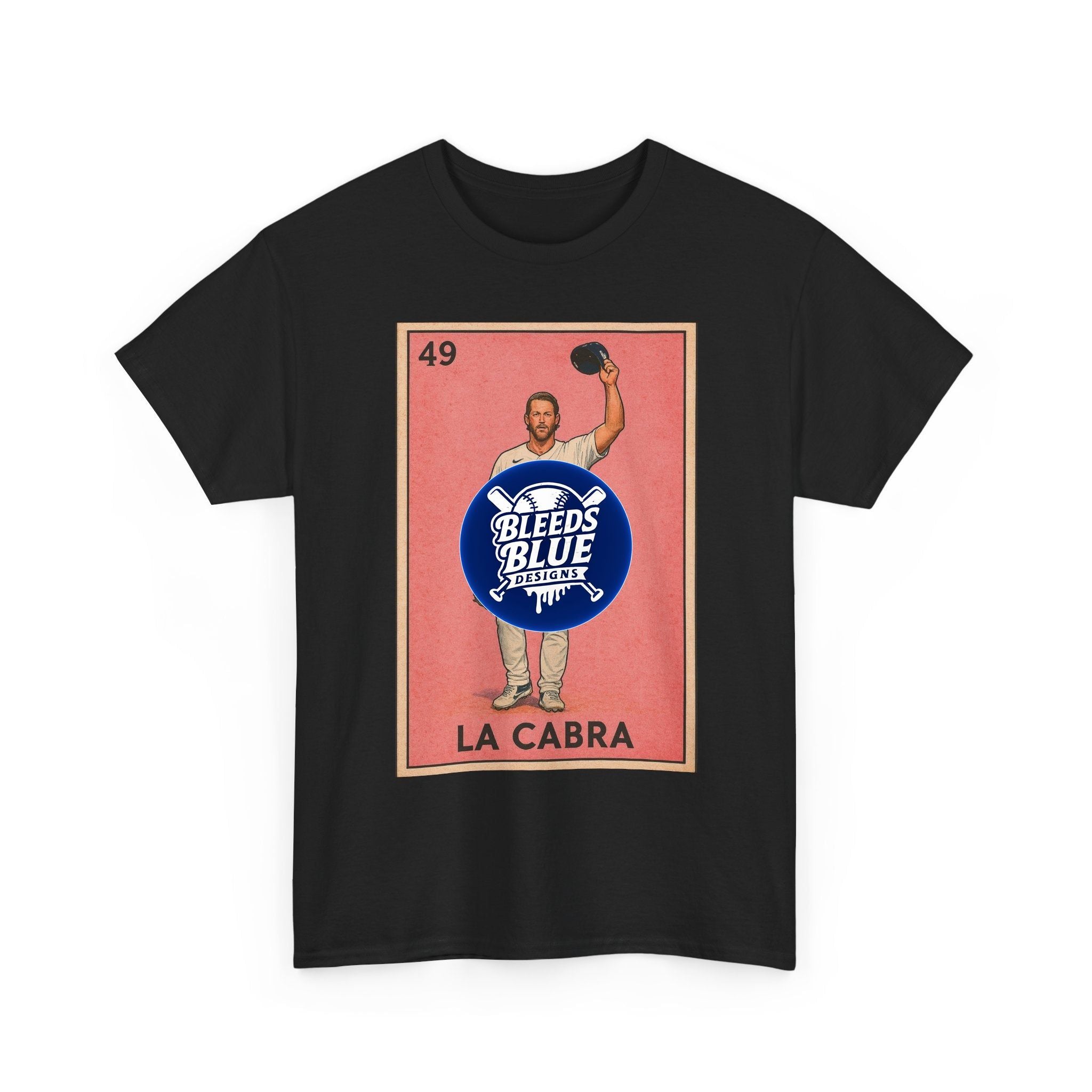 Kershaw La Cabra Loteria Card Tee Shirt - Unisex Heavy Cotton Casual Fit