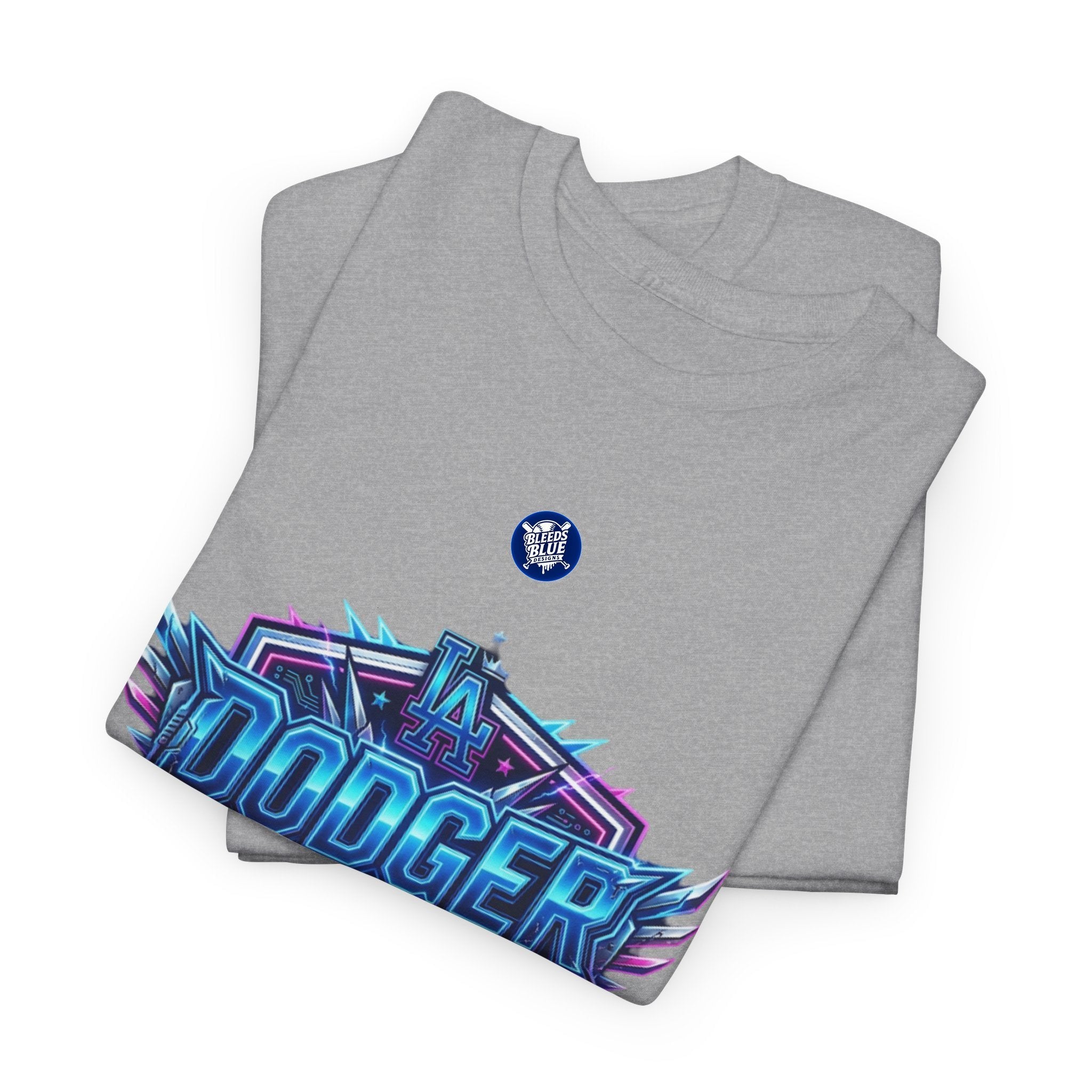 Dodger Baddie T-Shirt — 80's Neon Gaming Logo Tee
