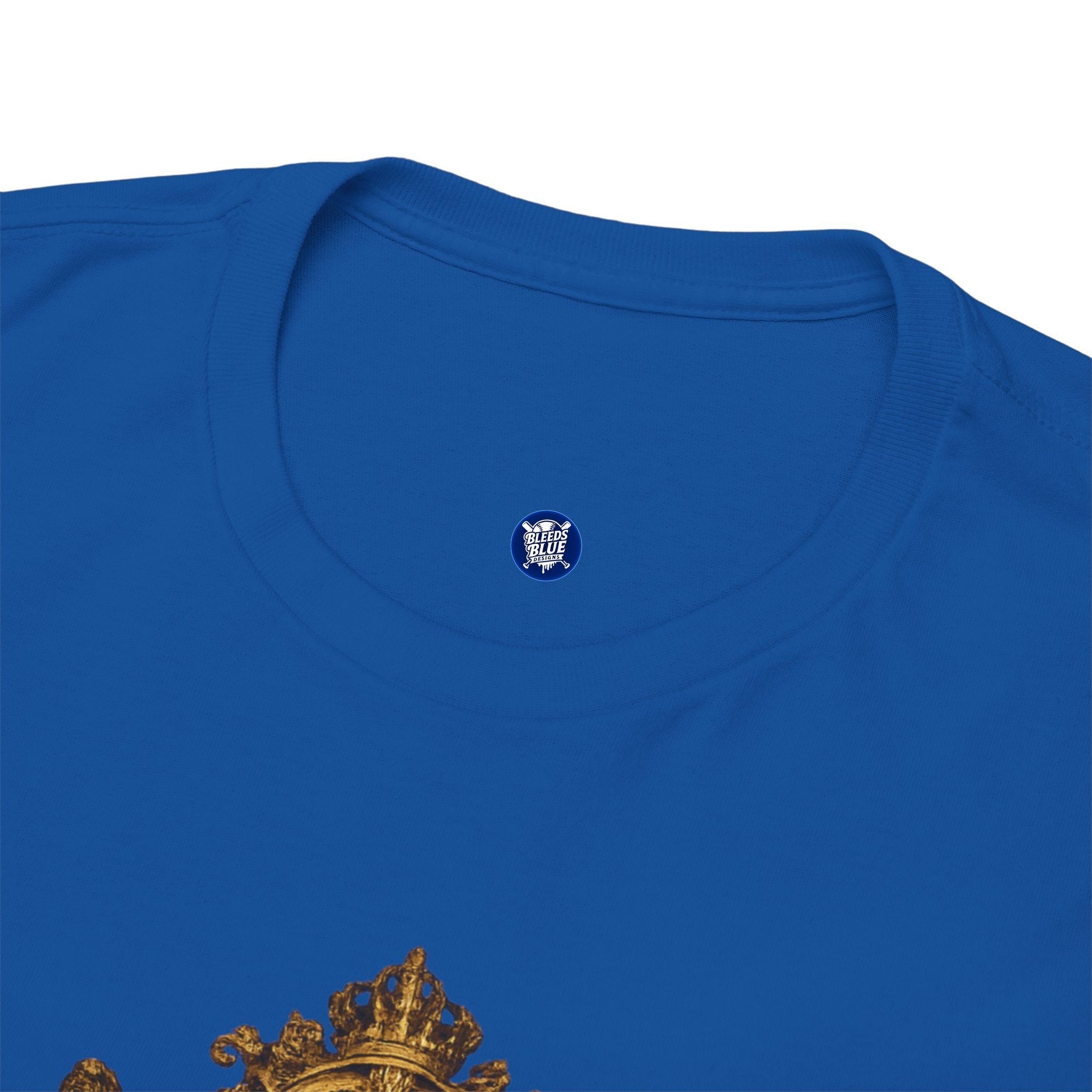Kershaw Baseball Throne T-Shirt — Player on Throne Graphic Tee