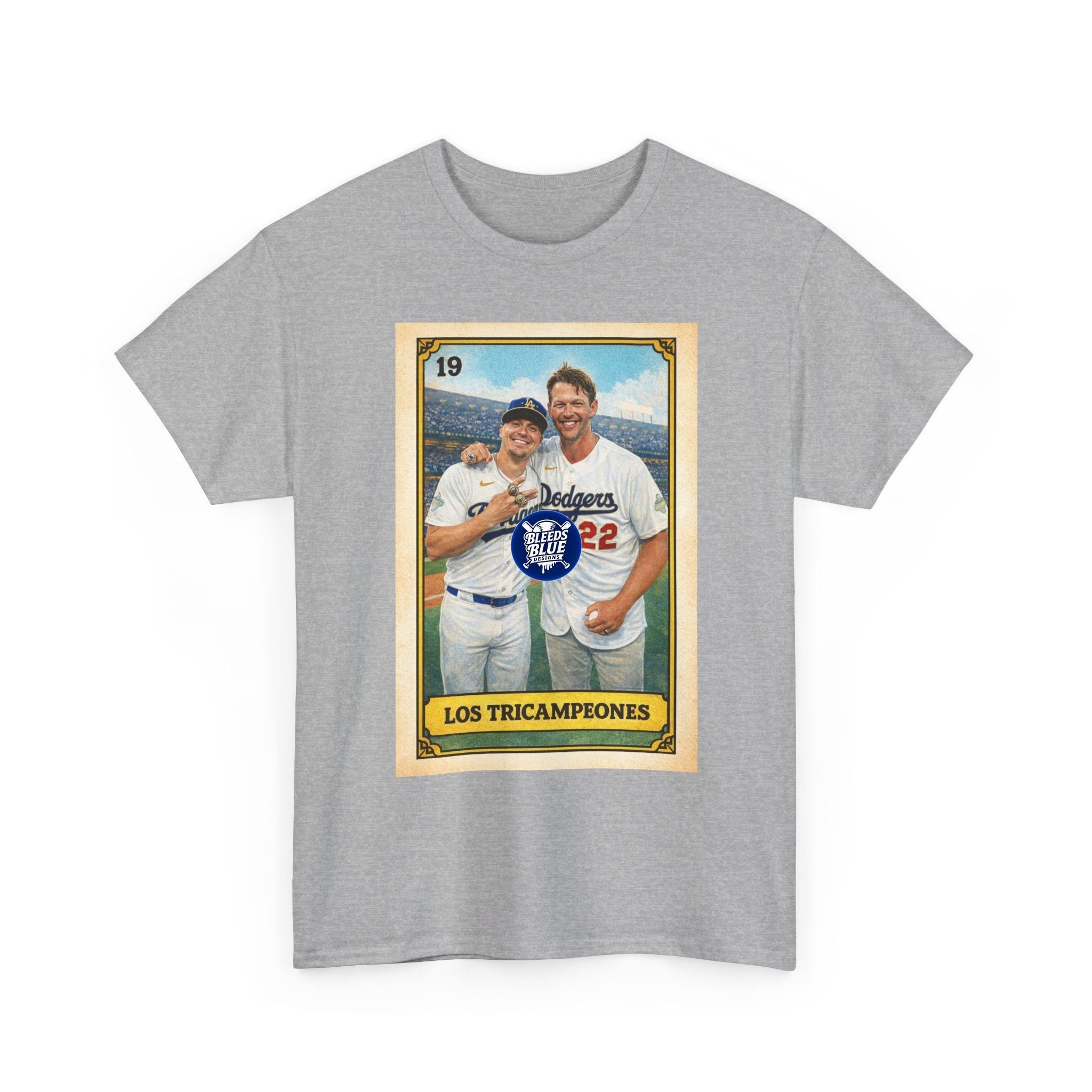 Los Tricampeones Loteria Card Tee - Adult Heavy Cotton Casual Fit