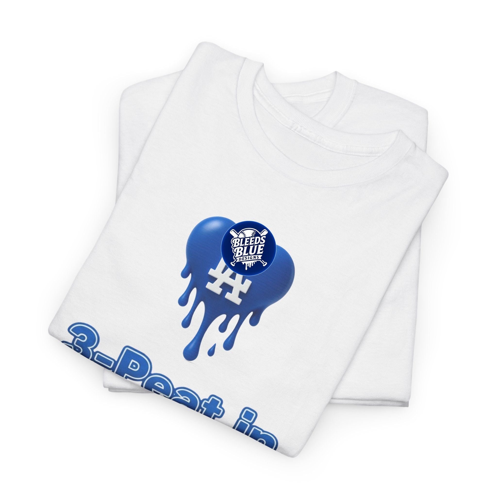 3-Peat in Progress Loading Bar Tee — Sports Champion T-Shirt