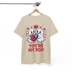 You’re My Boo Valentine Ghost Couple Tee Shirt – Unisex Heavy Cotton Casual Fit