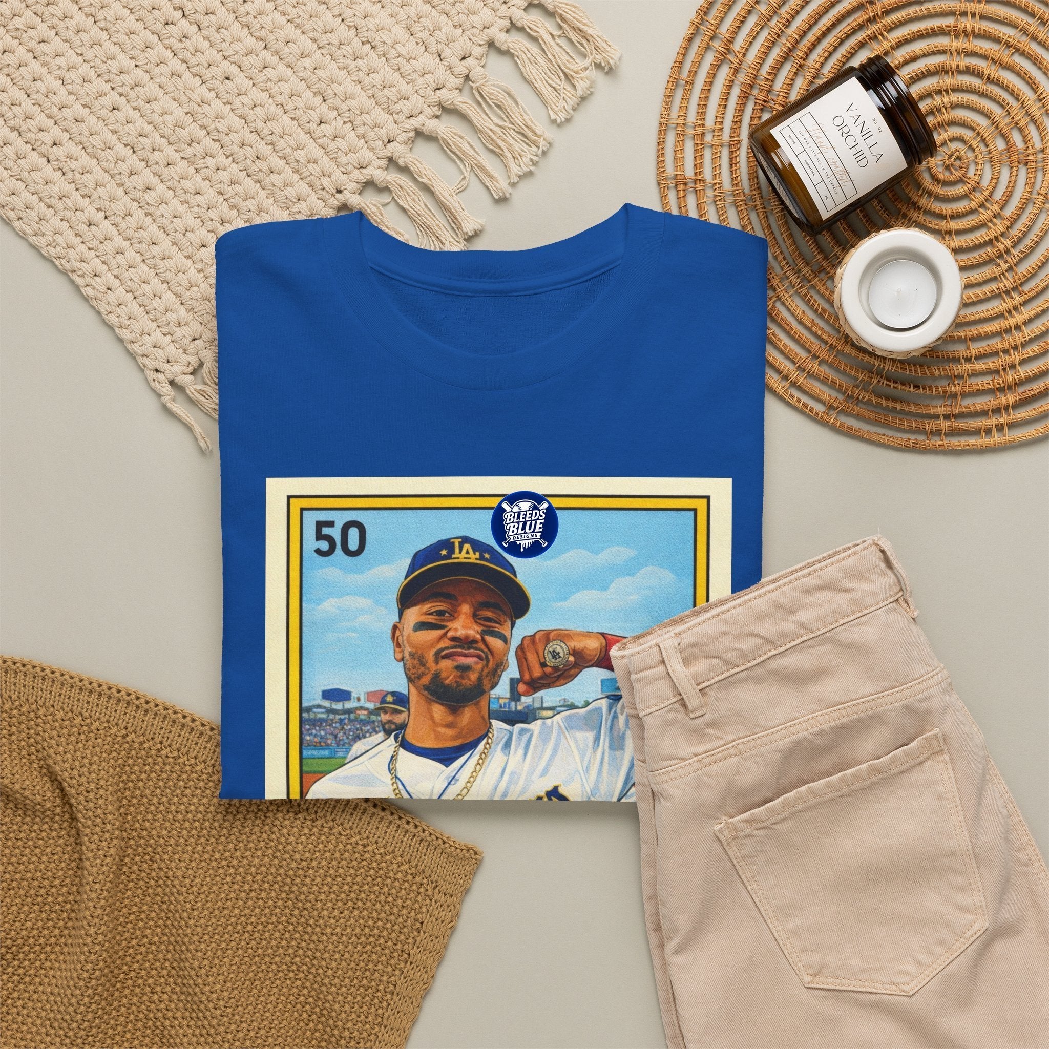 Mookie El Tetracampeón Loteria Card Tee