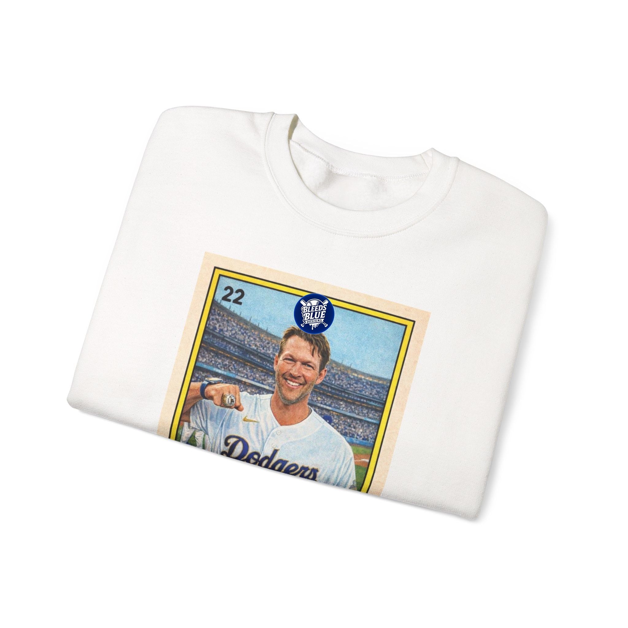 El Tricampeón Lotería Card Kershaw Team Pride - Adult Crewneck Sweatshirt