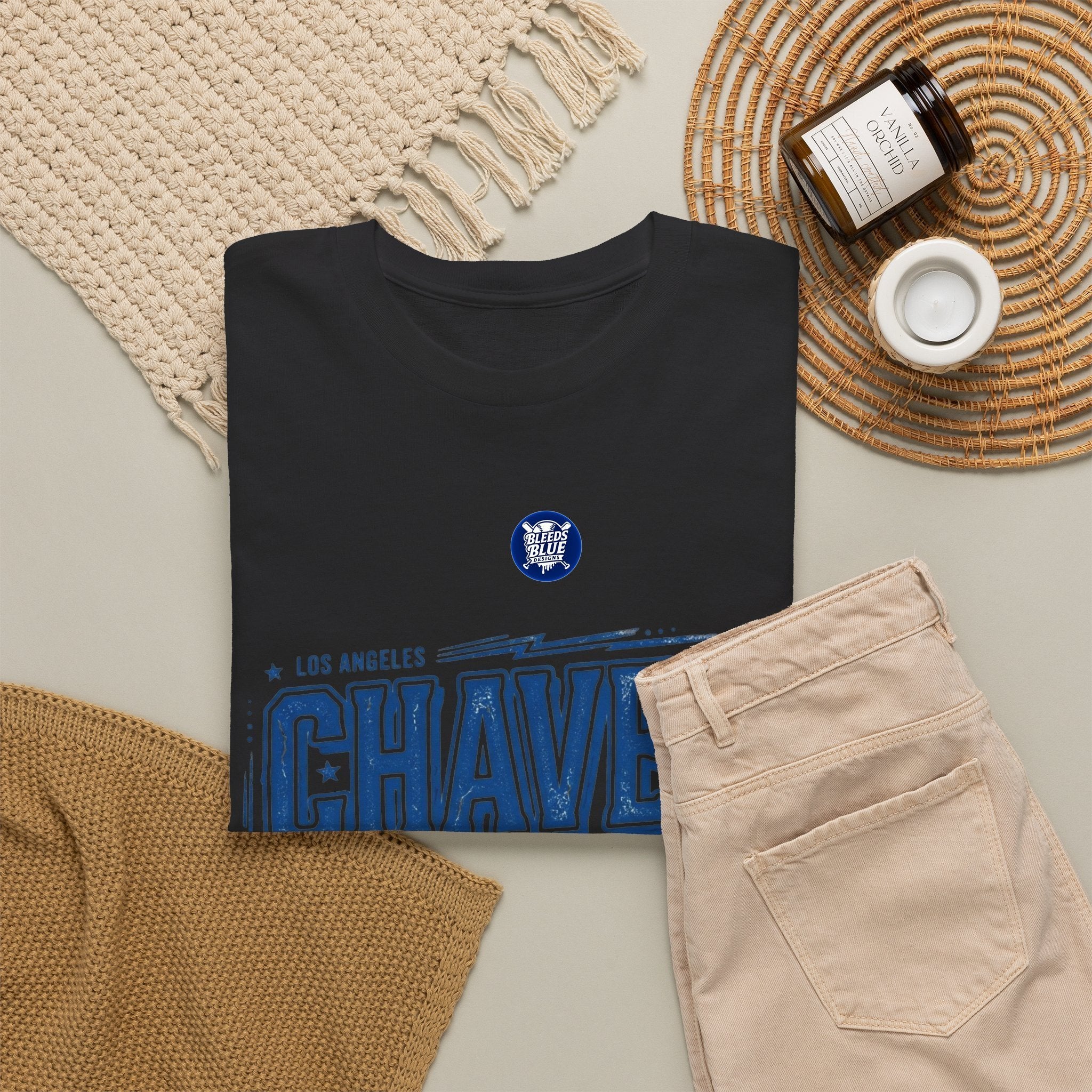 Chavez Ravine Baseball Tee – Vintage LA Dodgers Tribute T-Shirt