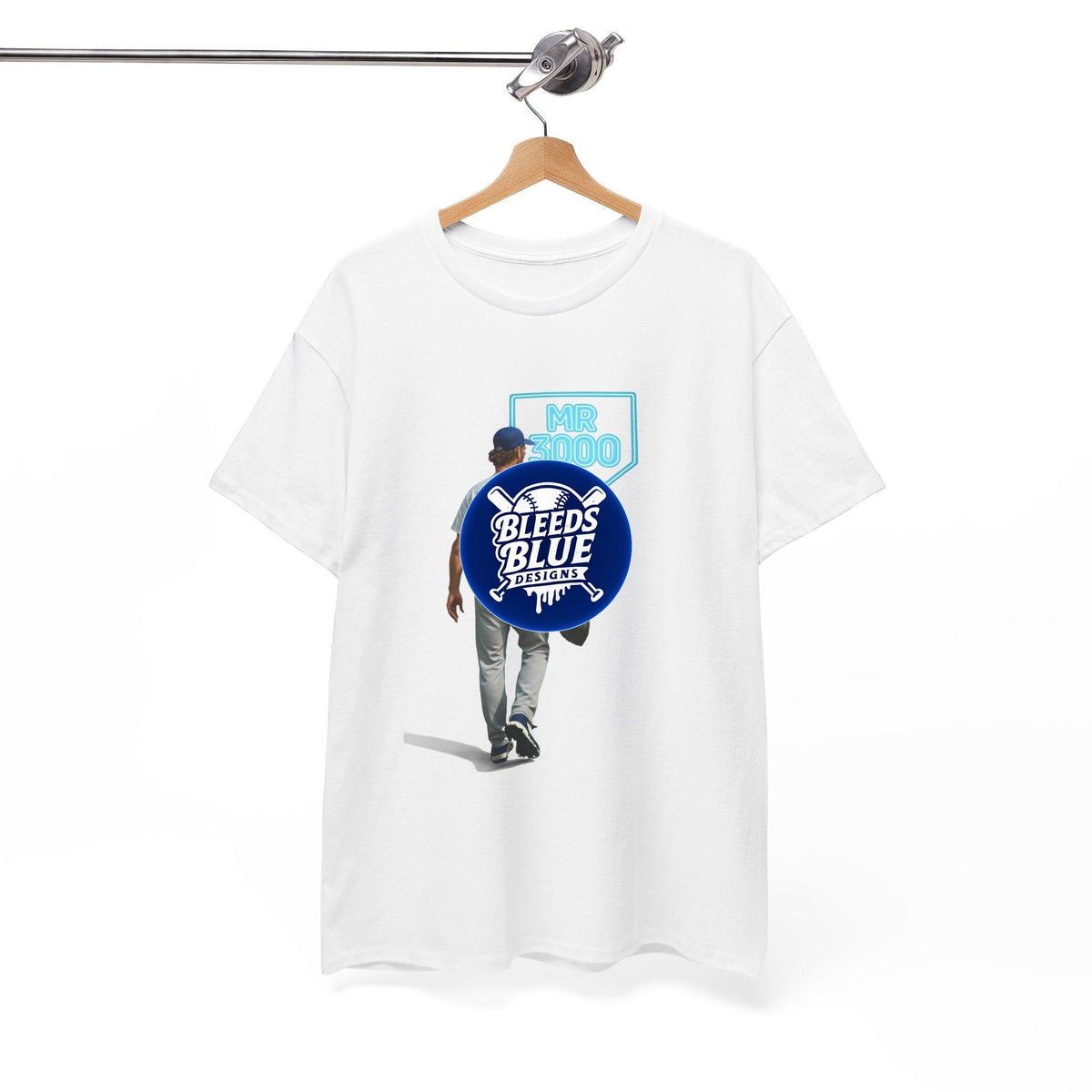 Dodgers Kershaw Mr 3000 K Tee Shirt - Unisex Heavy Cotton Casual Fit