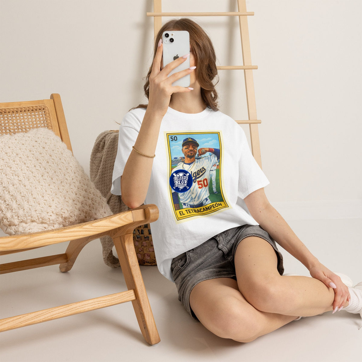 Mookie El Tetracampeón Loteria Card Tee