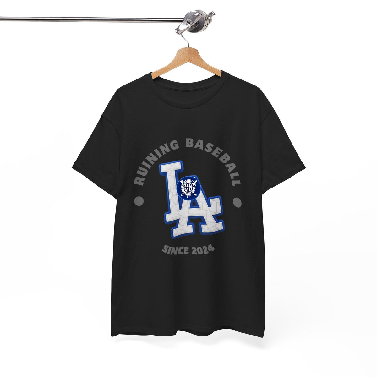 Ruining Baseball Since 2024 Tee Shirt - Unisex Heavy Cotton Casual Fit