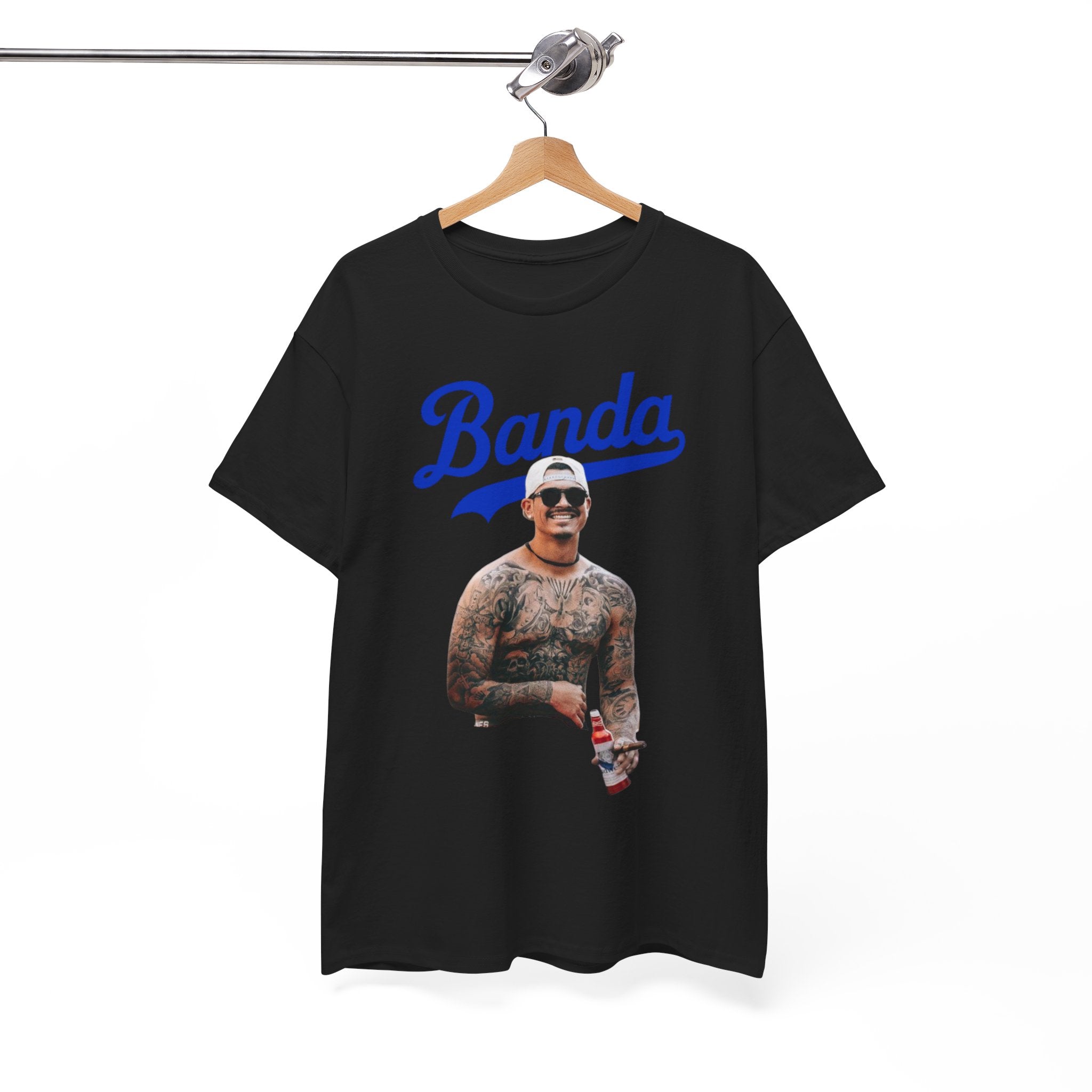 Baseball Dodgers Anthony Banda Tee Shirt - Unisex Heavy Cotton Casual Fit